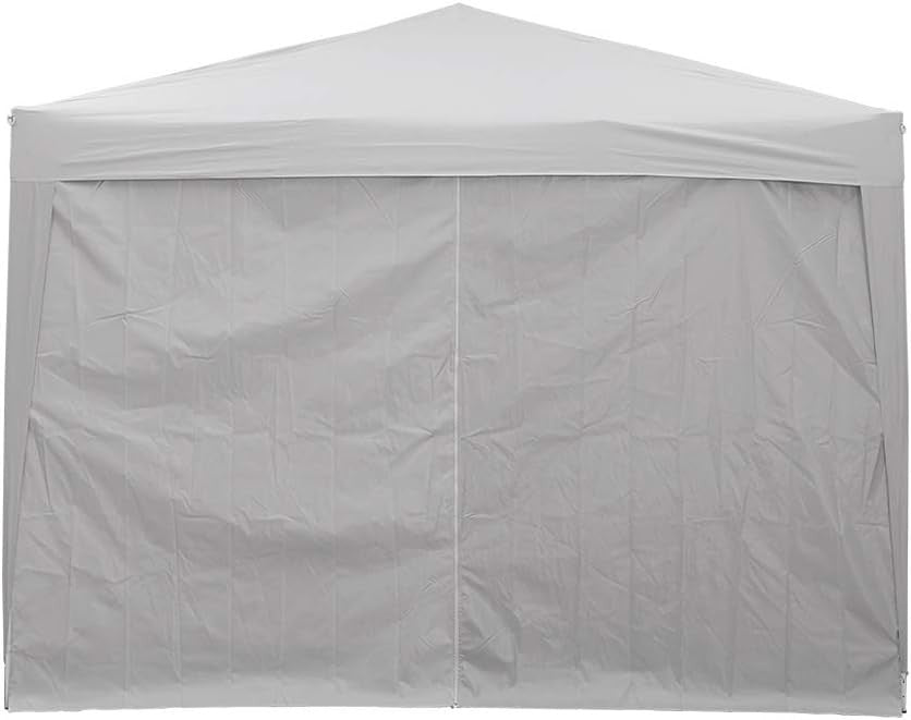 3x3M White Gazebo Outdoor Marquee Garden Party Tent with 4 Sidewalls & Carry Bag