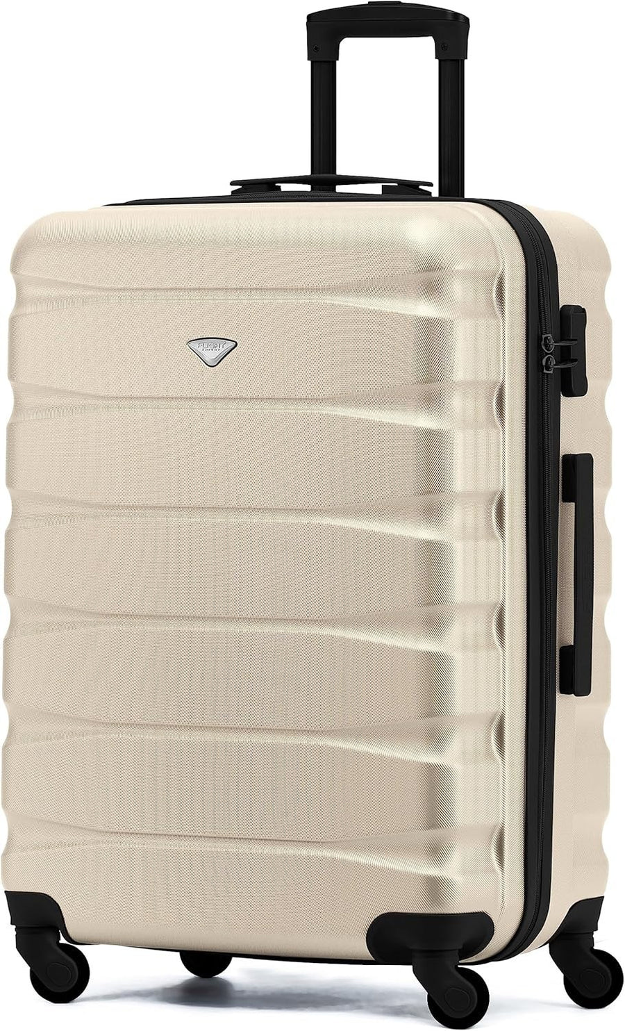 25” Medium ABS Hard Case Check In Luggage Lightweight 4 Spinner Wheels