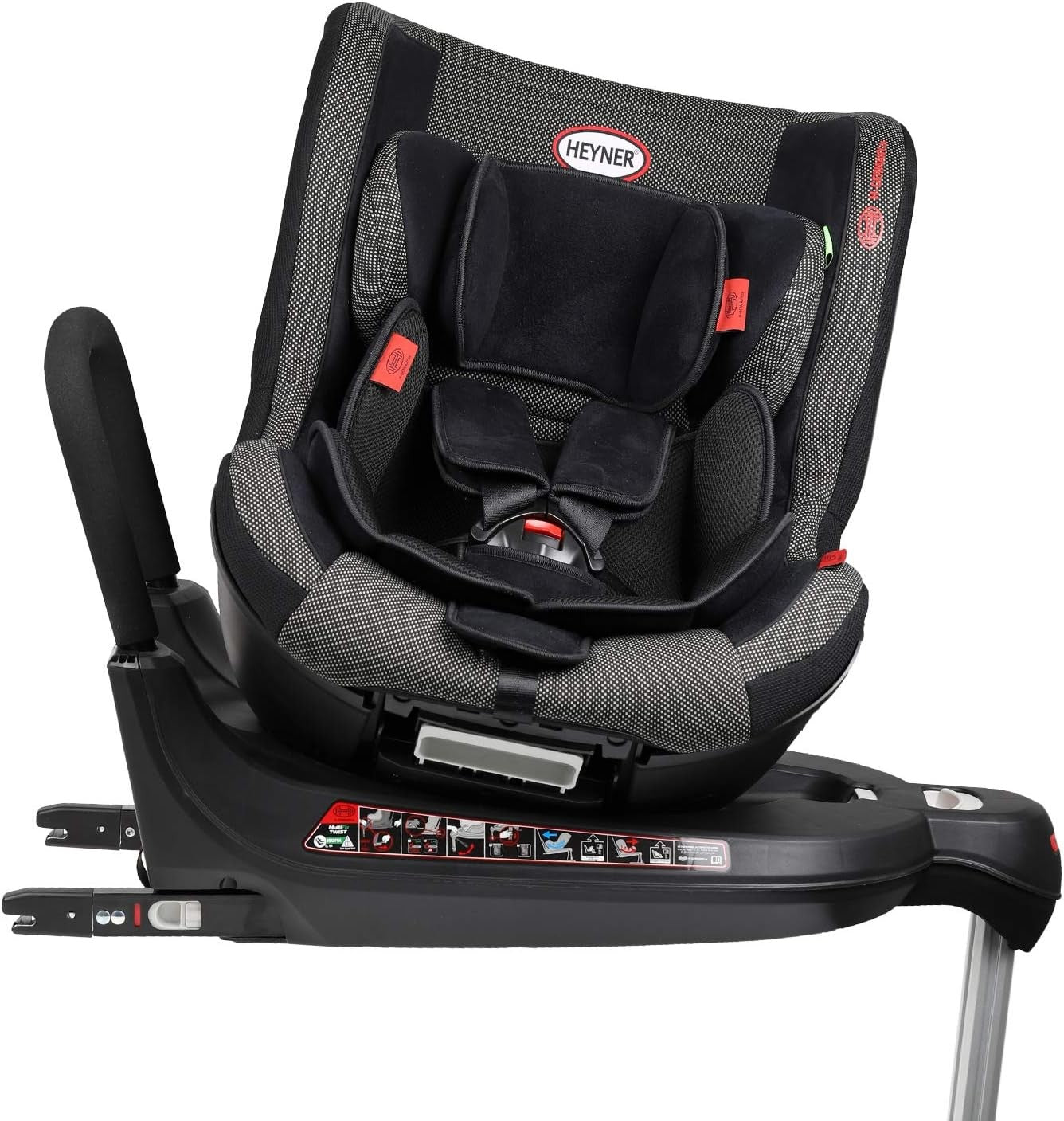 360° Rotating ISOFIX Baby Car Seat Group 0+/1 Rear & Forward