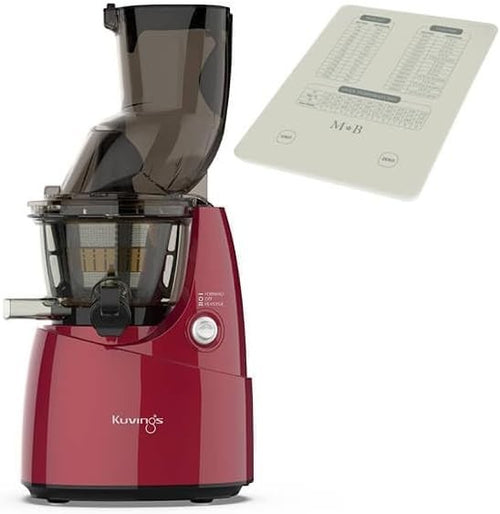 Cold Press Masticating Juicer 82mm Wide Chute Slim Quiet 60RPM