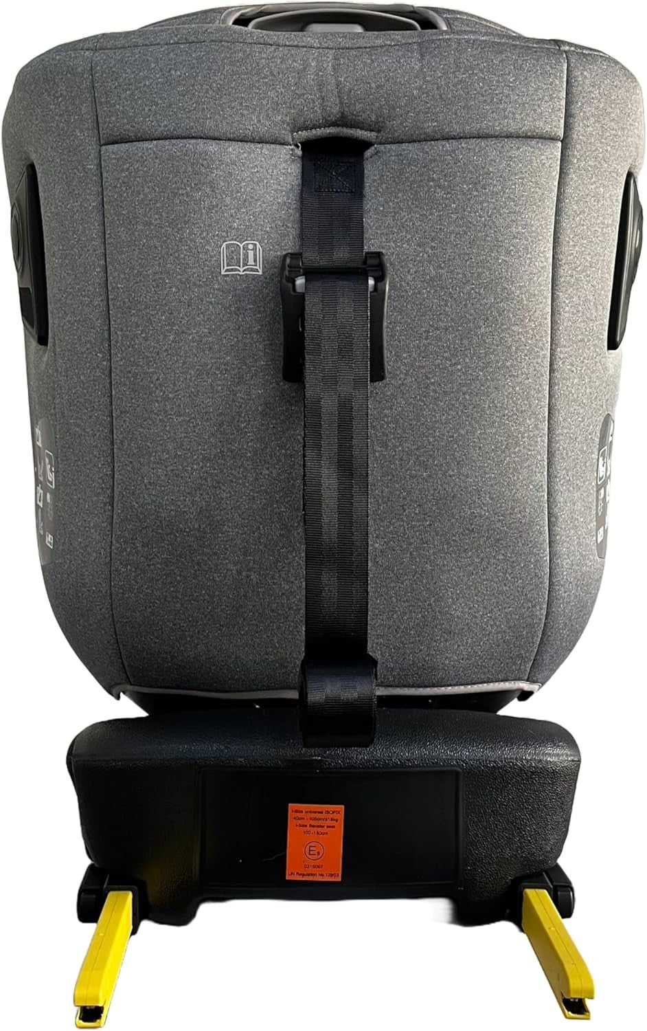 360° Rotating i-Size Car Seat ISOFIX R129 0–36kg Birth to 12 Years Grey