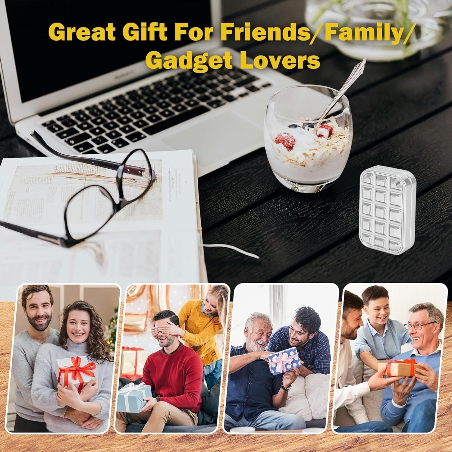 Metal Magnetic Fidget Slider All Direction Click Stress Relief ADHD