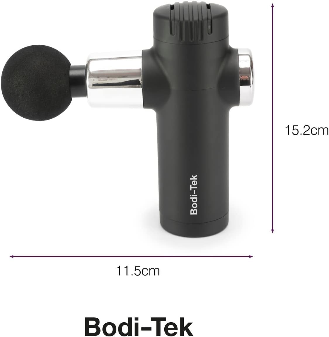 Mini Deep Tissue Massage Gun Portable Percussion Muscle Massager 4 Heads