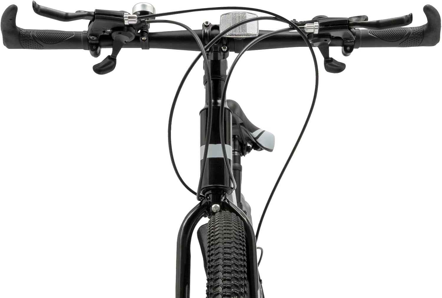 26" Mountain Bike 21-Speed Disc Brake Youth Adult MTB with Mudguards & Cup Holde