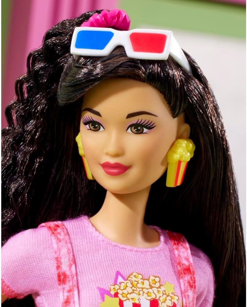 80s Movie Night Fashion Doll Retro Outfit Accessories Collector