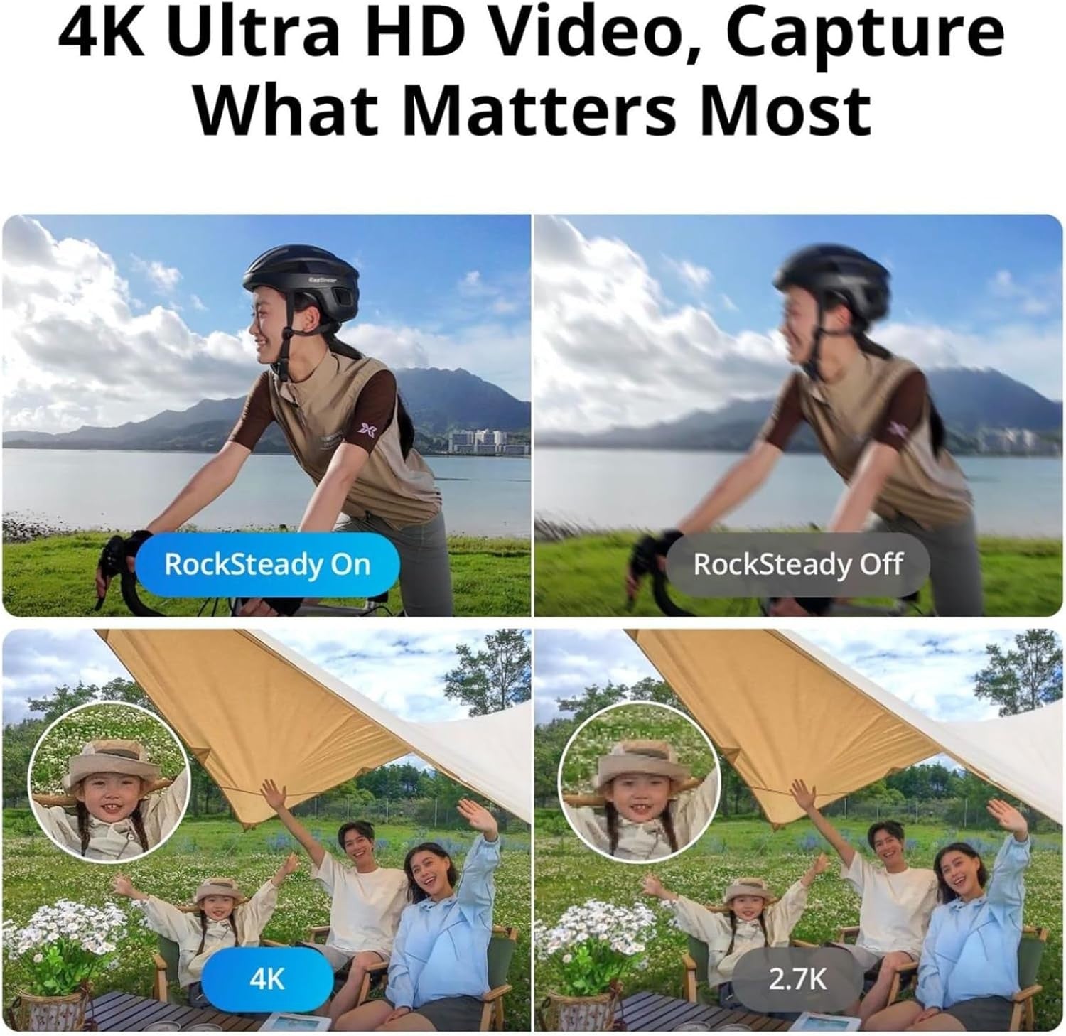 DJI Neo Mini Drone 4K UHD Camera, Palm Takeoff, Subject Tracking, Guarded
