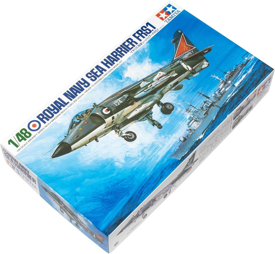 1:48 Scale Sea Harrier FRS1 Model Kit – Detailed Military Aircraft Assembly