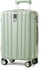 24” Expandable Hard Shell Checked Suitcase Spinner Wheels Lock