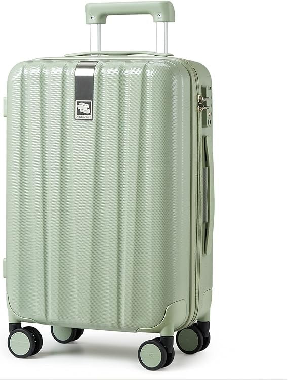 24” Expandable Hard Shell Checked Suitcase Spinner Wheels Lock