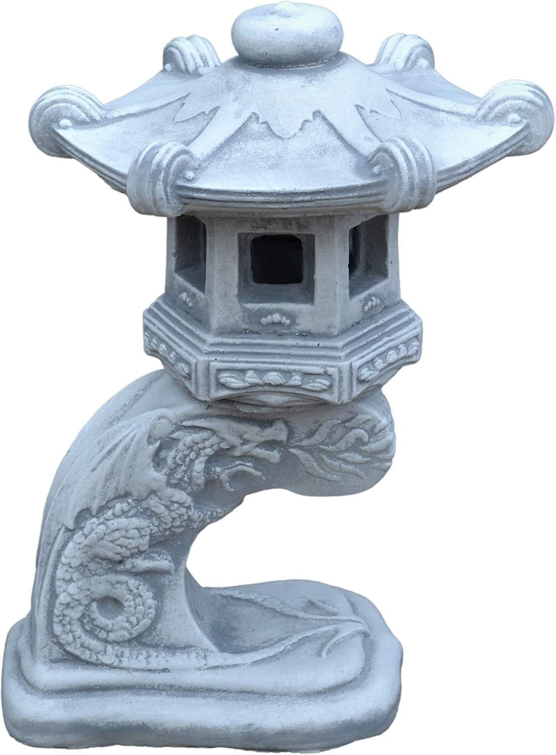 Rankei Japanese Stone Lantern 32 cm – Frostproof Outdoor Garden Decor