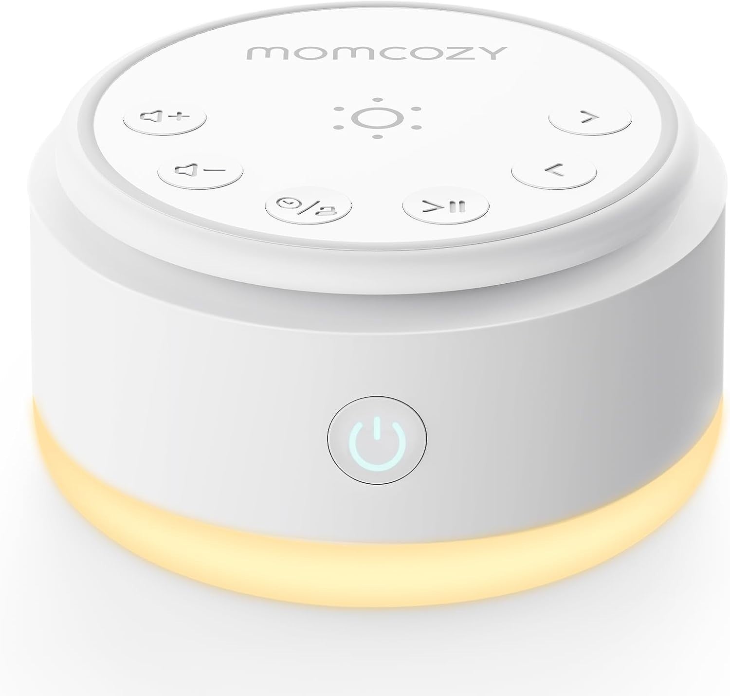 Portable White Noise Machine for Baby & Adults | 20 Soothing Sounds + Touch Lamp