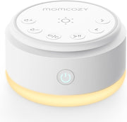Portable White Noise Machine for Baby & Adults | 20 Soothing Sounds + Touch Lamp