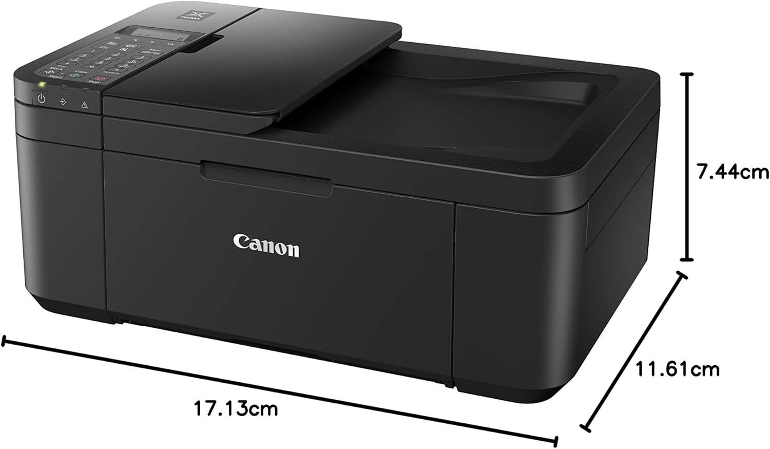 Compact Wi-Fi Colour Inkjet Printer A4 Copy Scan Duplex Home Office Wireless