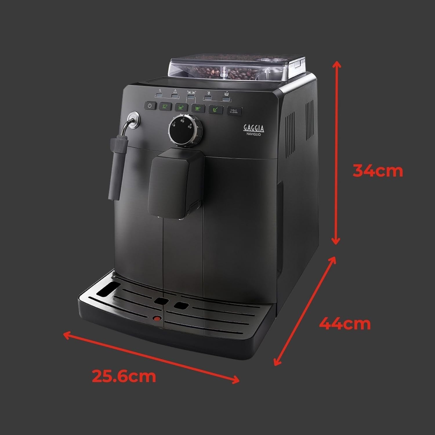 Automatic Bean-to-Cup Coffee Machine | Milk Frother | 1850W | One-Touch Espresso