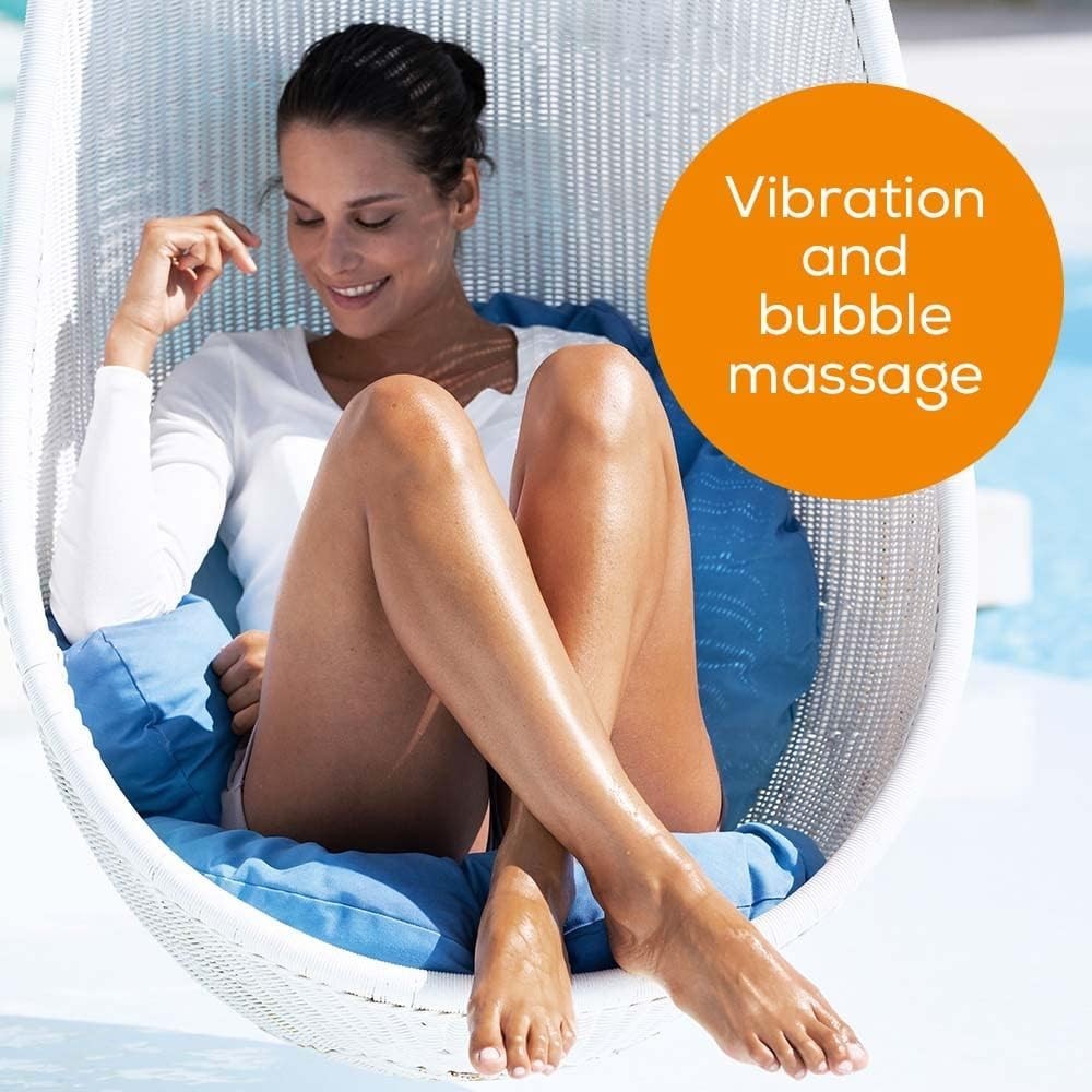Foot Spa Bath Bubble & Vibration Massage Infrared Heat Pedicure Set
