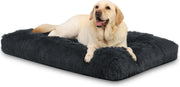 XXL Fluffy Calming Dog Bed Washable Crate Mattress 122x74cm