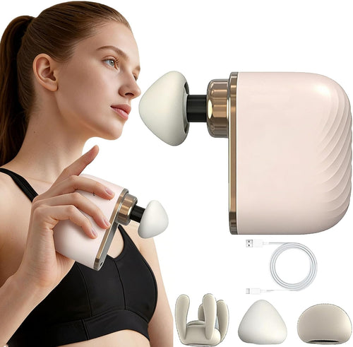 Mini Massage Gun Deep Tissue Quiet Percussion Muscle Pain Relief Travel Size