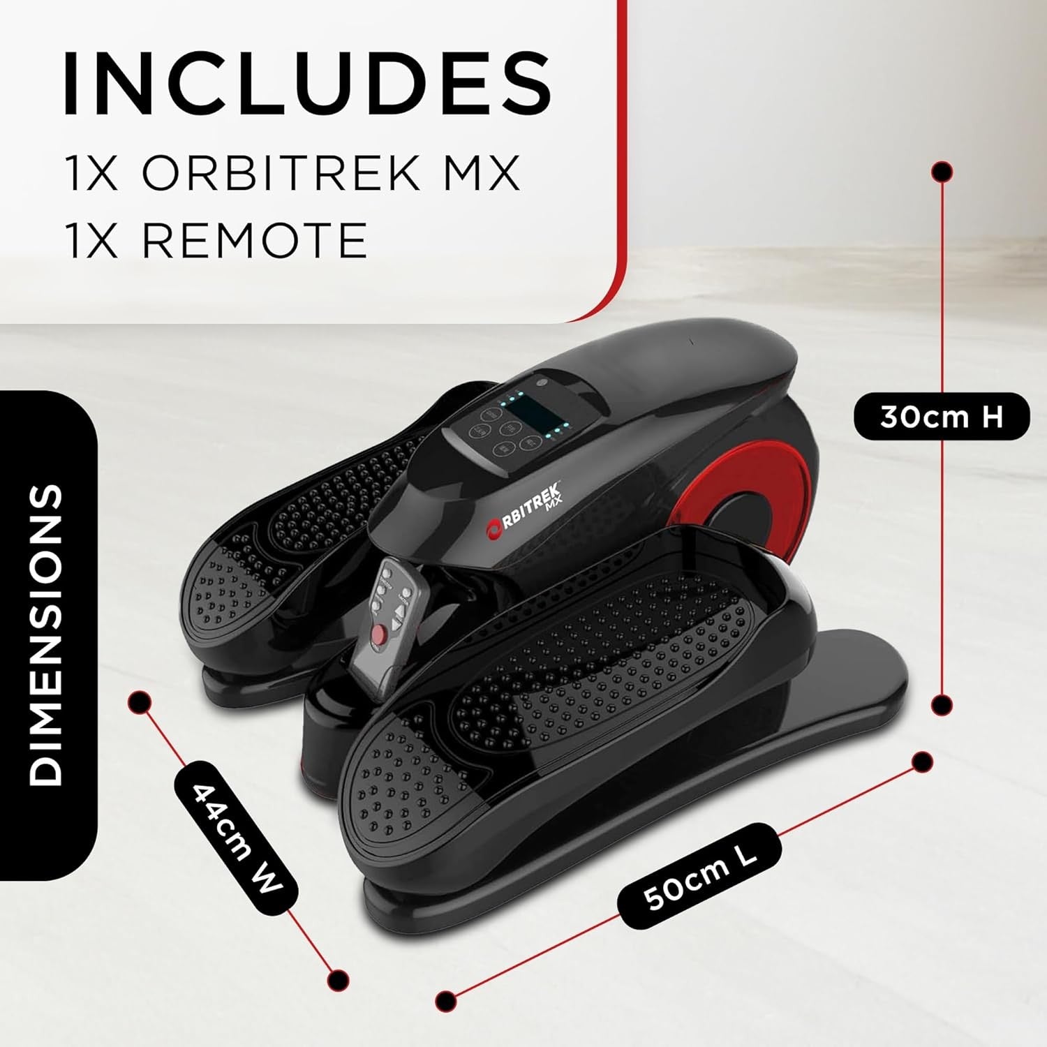Electric Under Desk Elliptical Pedal Exerciser Quiet Motorised Leg Trainer