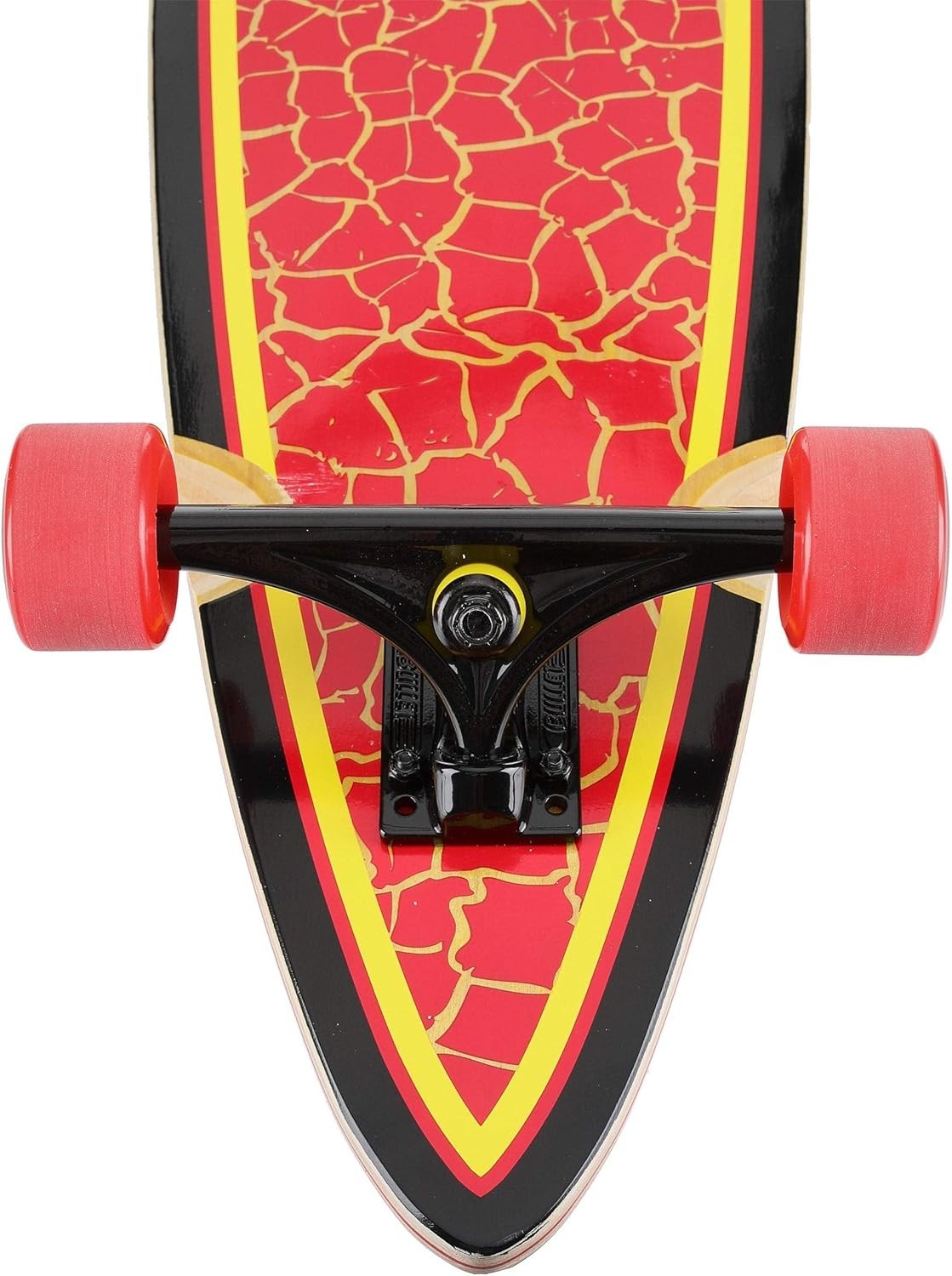 Pintail Cruiser Skateboard 33" Maple Deck, 60mm PU Wheels, ABEC Bearings