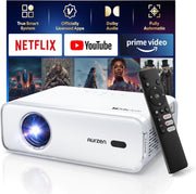 Netflix Smart 1080P Projector 4K HDR Dolby Audio Auto Focus WiFi