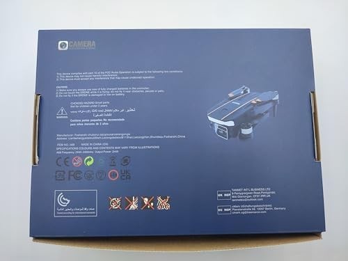 Brushless Drone with 2K HD Camera, 36min Flight, 3D Flips, Beginner
