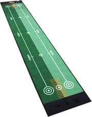 Golf Putting Mat Auto Return Trainer Indoor Outdoor Practice Green