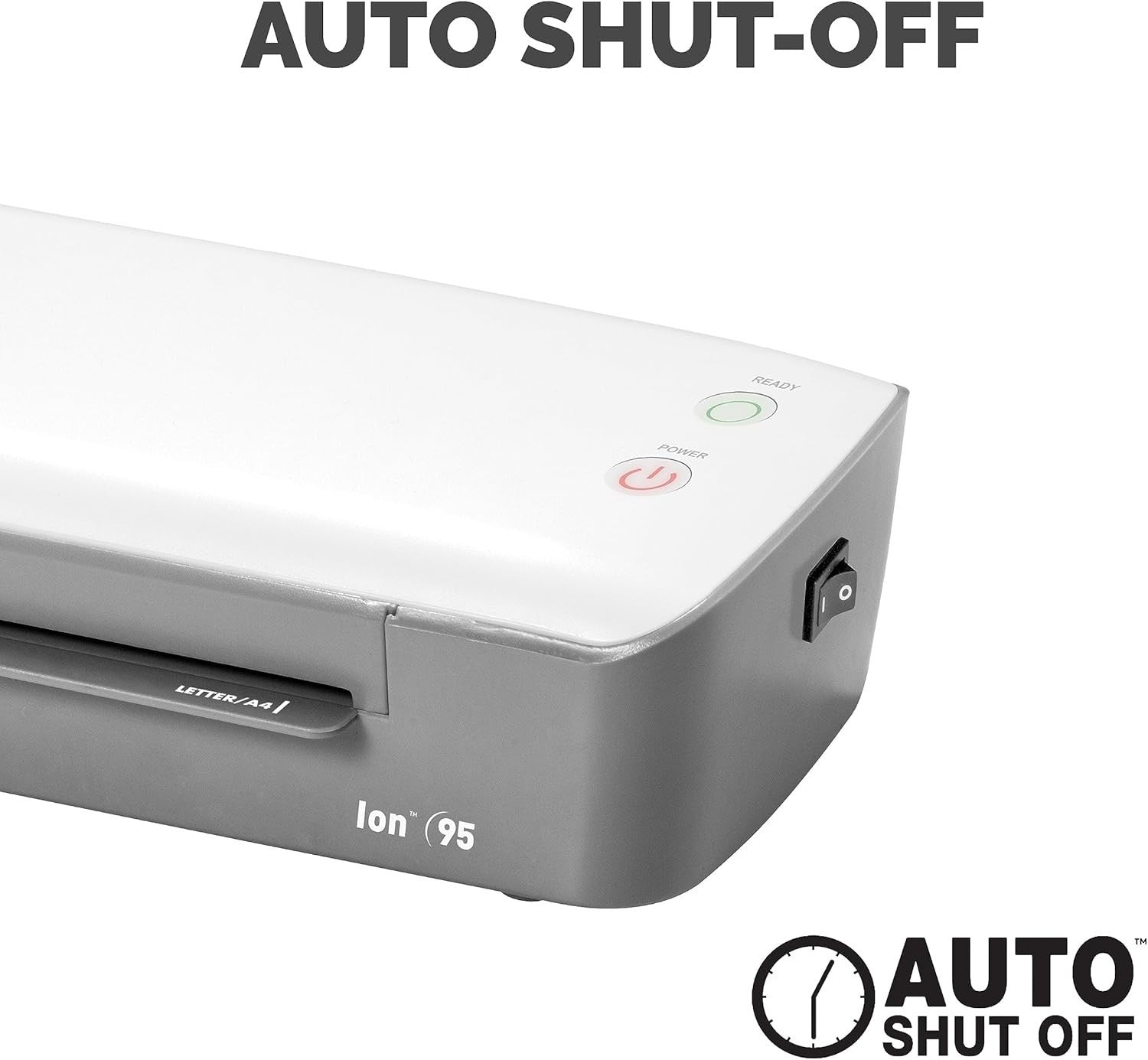 9.5” Thermal Laminator Compact Jam-Free Easy Use + 15 Pouches