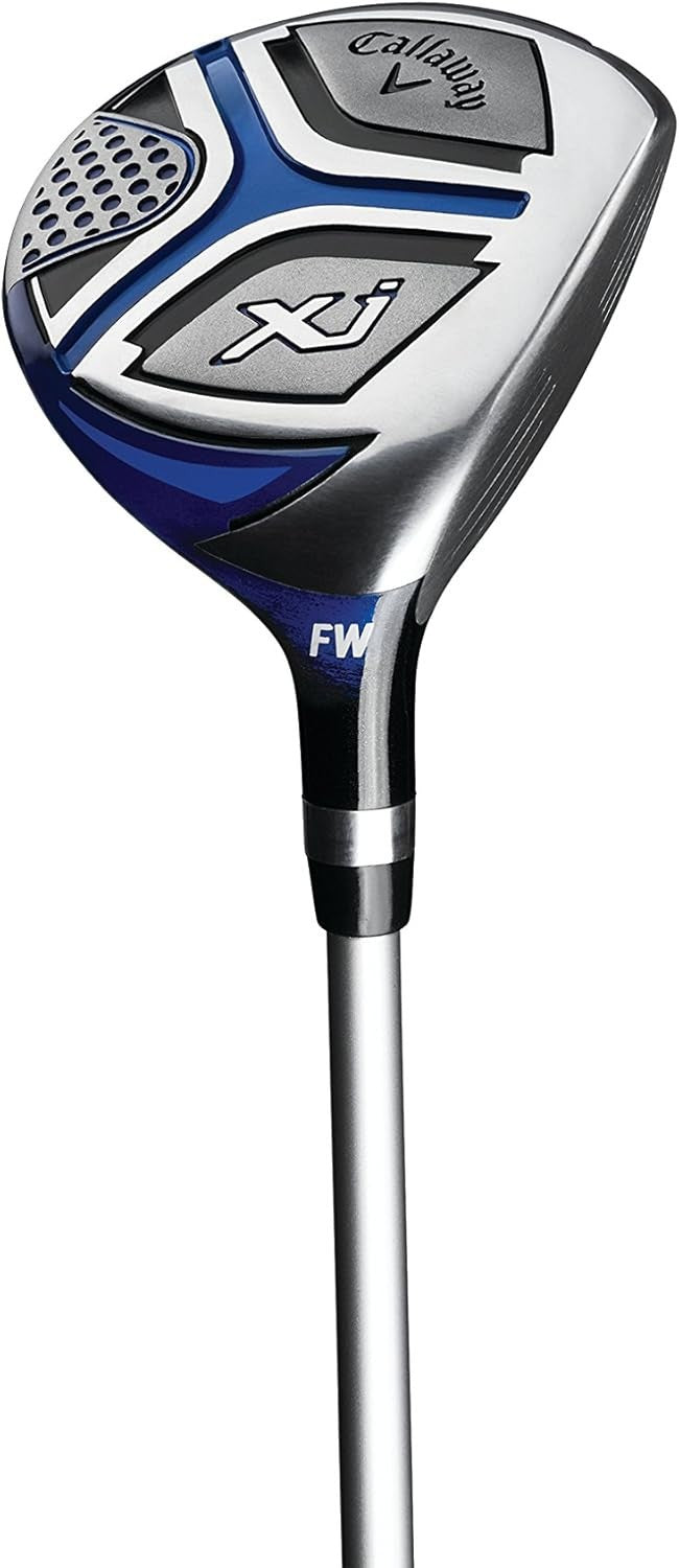 Left Hand Junior Golf Club Set Kids Fairway Iron Putter Lightweight Bag