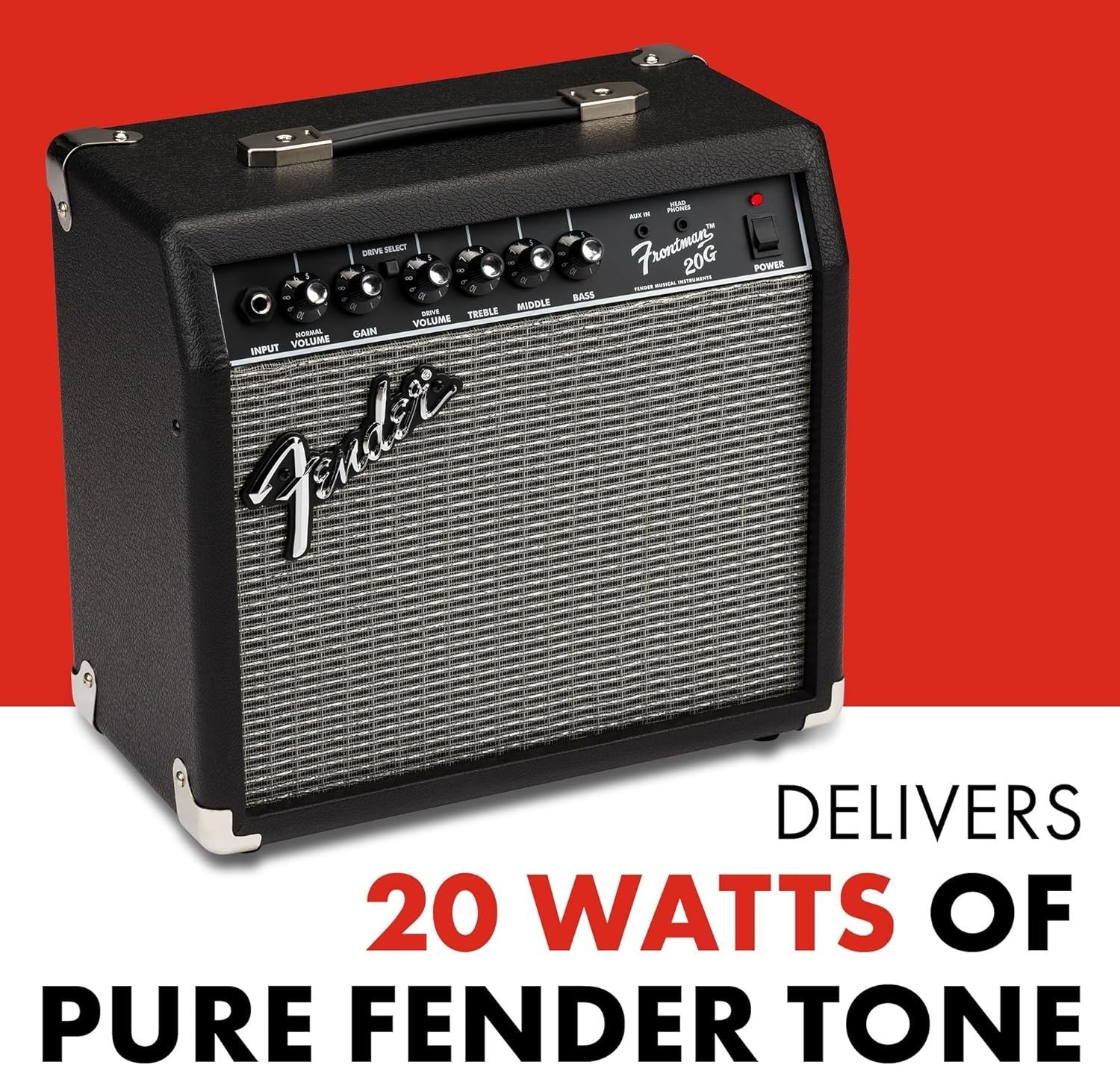 20W Electric Guitar Amp Combo 8" Speaker EQ Drive AUX