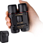 30x60 Mini Compact Binoculars Waterproof Folding Pocket Size Travel Hiking