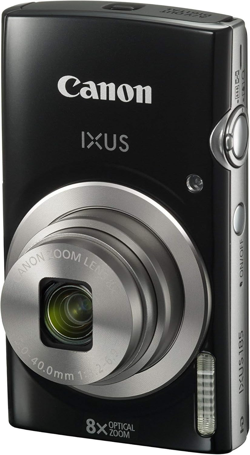 20MP Digital Camera 8X Optical Zoom HD 720P Compact Camera Black