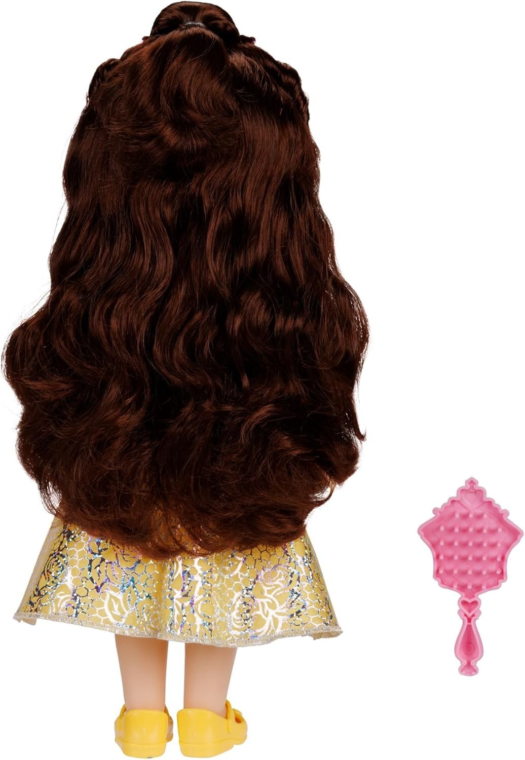 14in Royal Princess Doll Shimmer Skirt Glitter Eyes Tiara Hair Brush