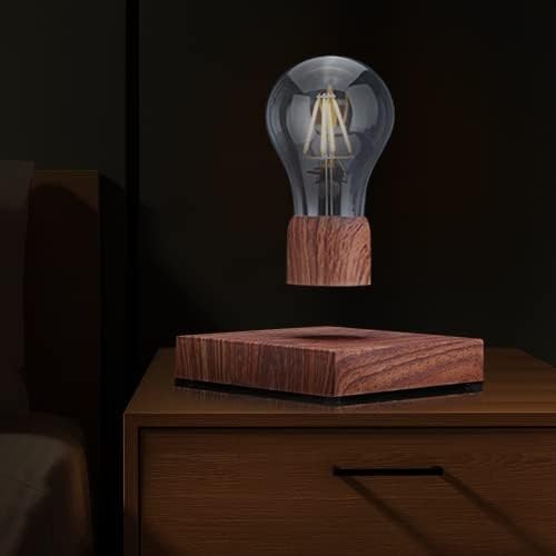 Magnetic Levitating Light Bulb Lamp Floating LED Desk Night Light Touch
