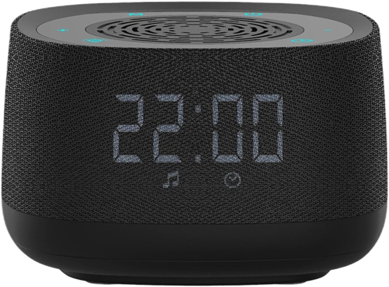 Wireless Sleep Sound Machine with White Noise, Portable & Night Light