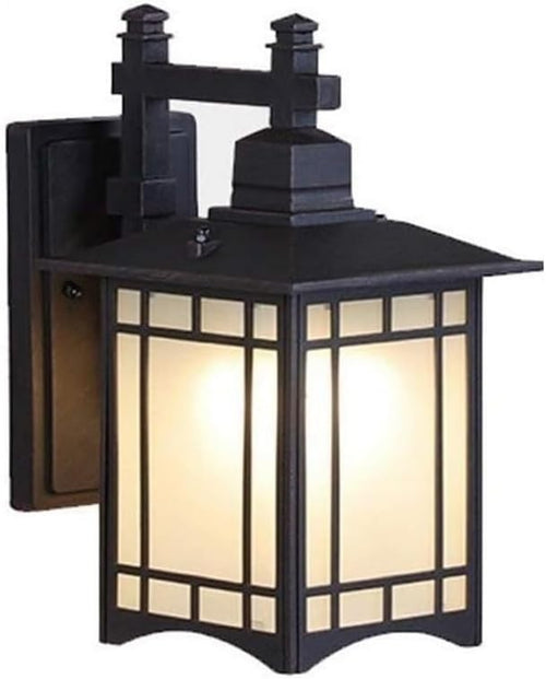 Chinese Vintage Outdoor Wall Light – Black IP65 E27