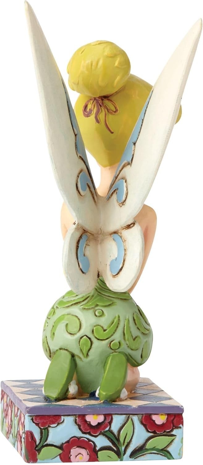 Fairy Figurine 11cm Hand-Painted Pixie Ornament Colourful Winged Collectible