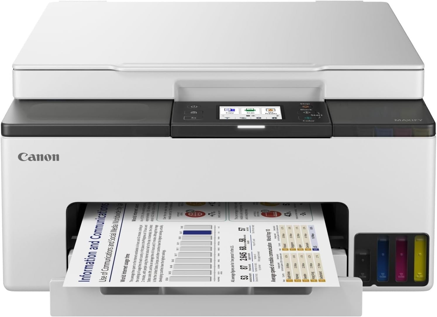 MAXIFY GX1050 Colour Inkjet Printer Wi-Fi Auto-Duplex A3