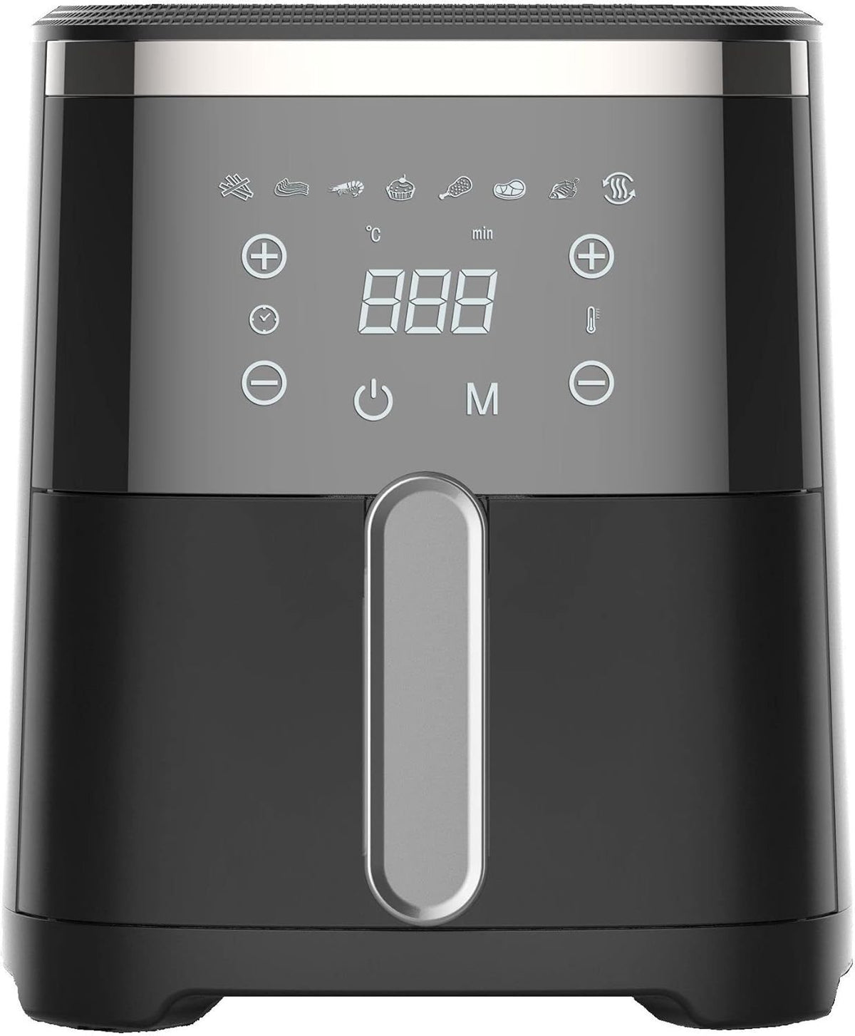 4L Digital Air Fryer Oil-Free Healthy Cooker Low-Fat Fast Fry Roast Bake Oven