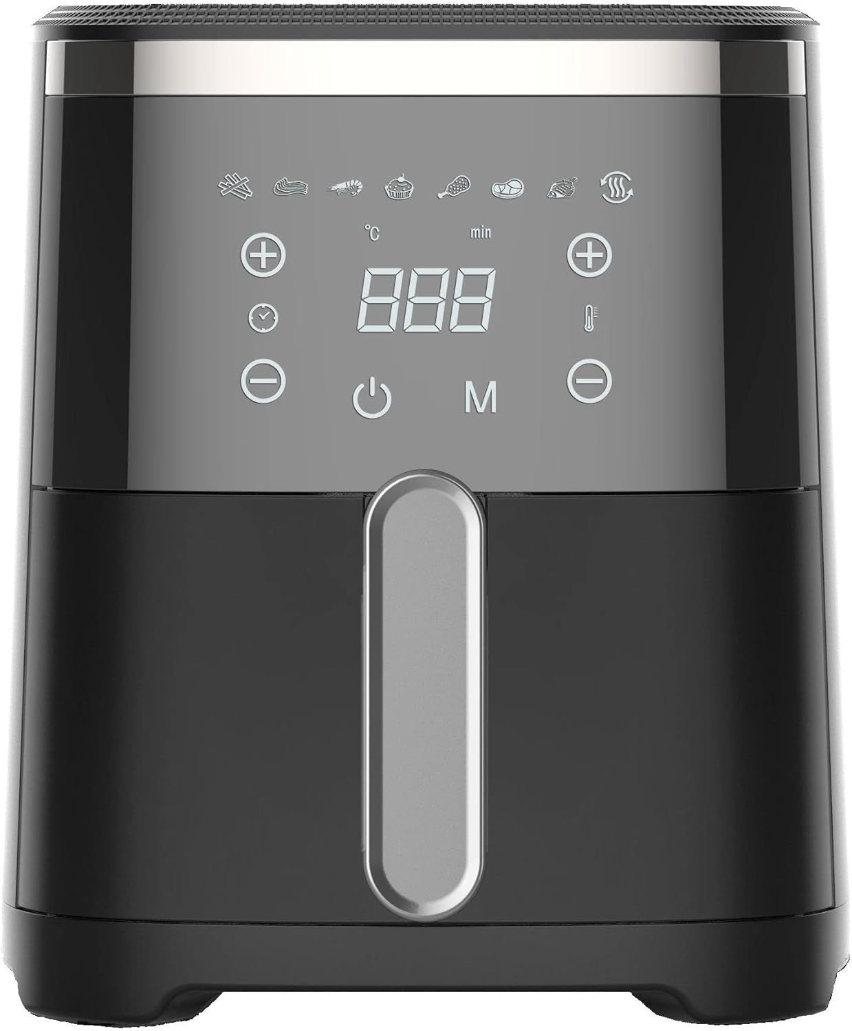 4L Digital Air Fryer Oil-Free Healthy Cooker Low-Fat Fast Fry Roast Bake Oven