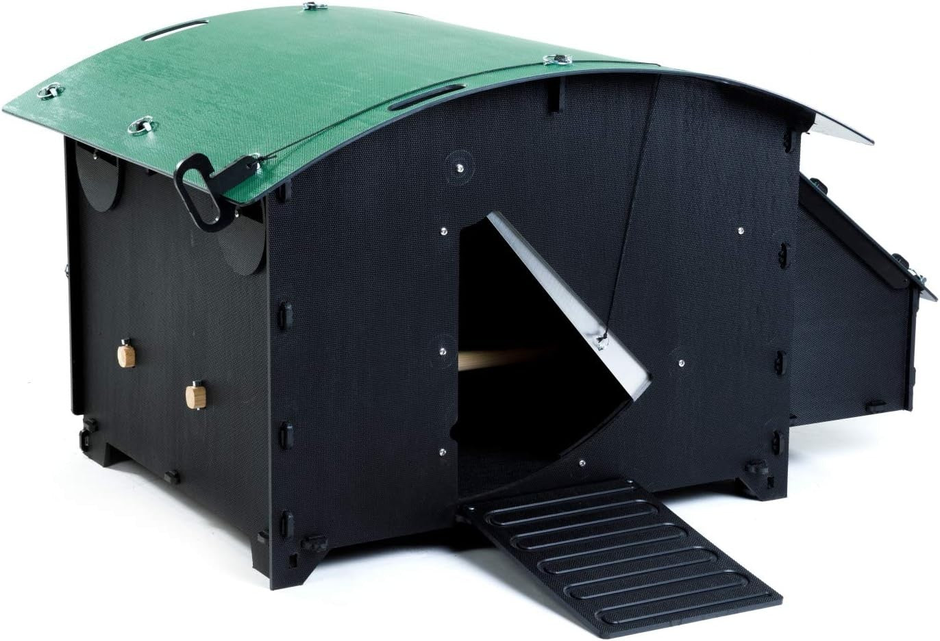 Large Chicken Coop Fox Proof Recycled Plastic Waterproof Hen House 8–15