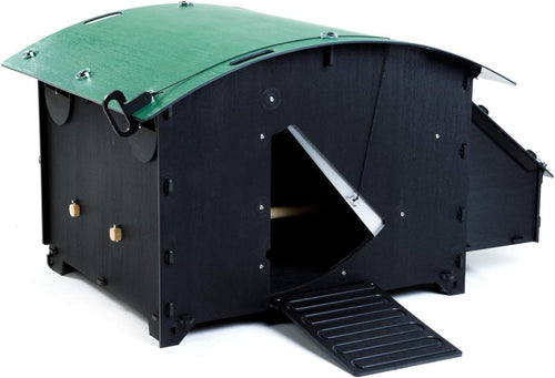 Large Chicken Coop Fox Proof Recycled Plastic Waterproof Hen House 8–15