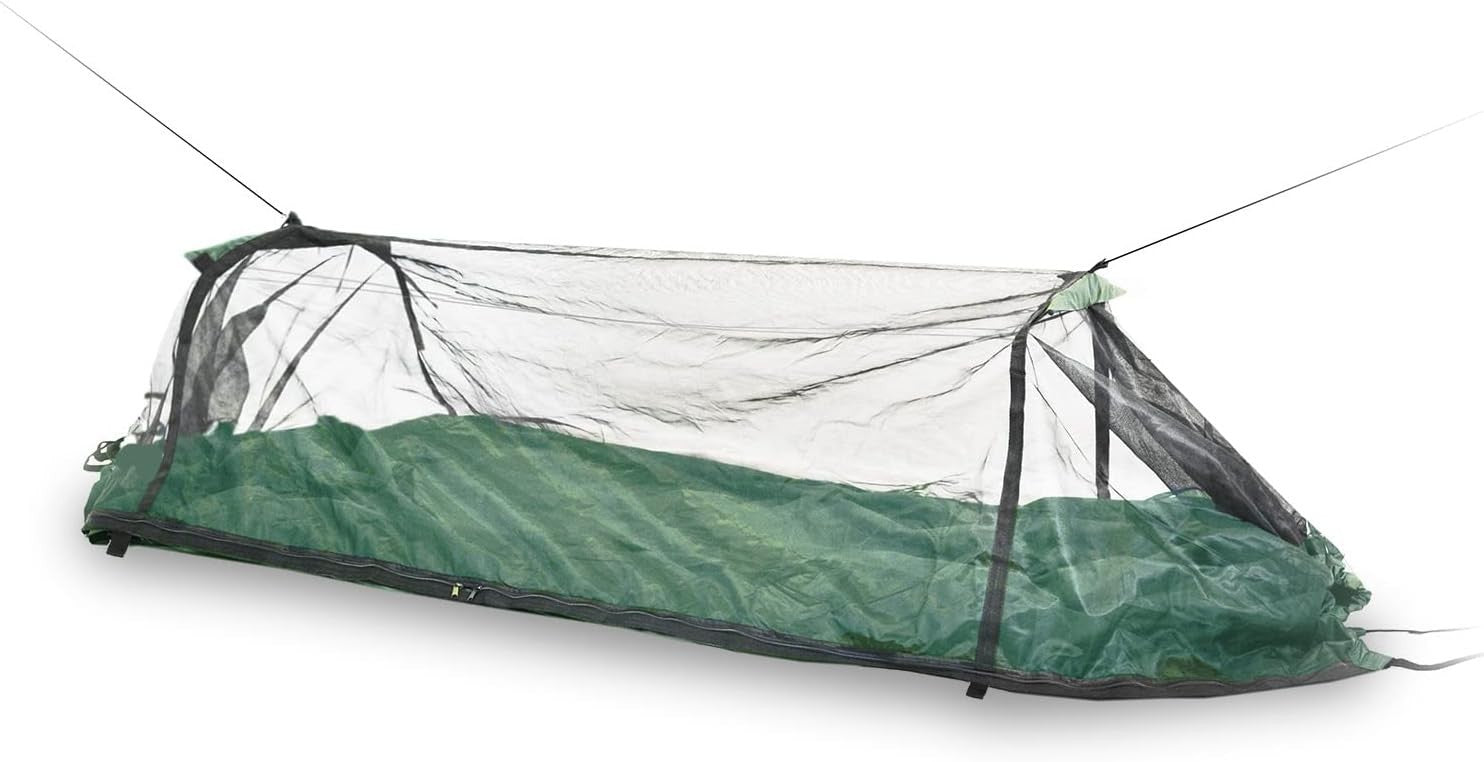 Bug Proof Camping Hammock with Mosquito Net & Ground Shelter Ultra-Light 125kg