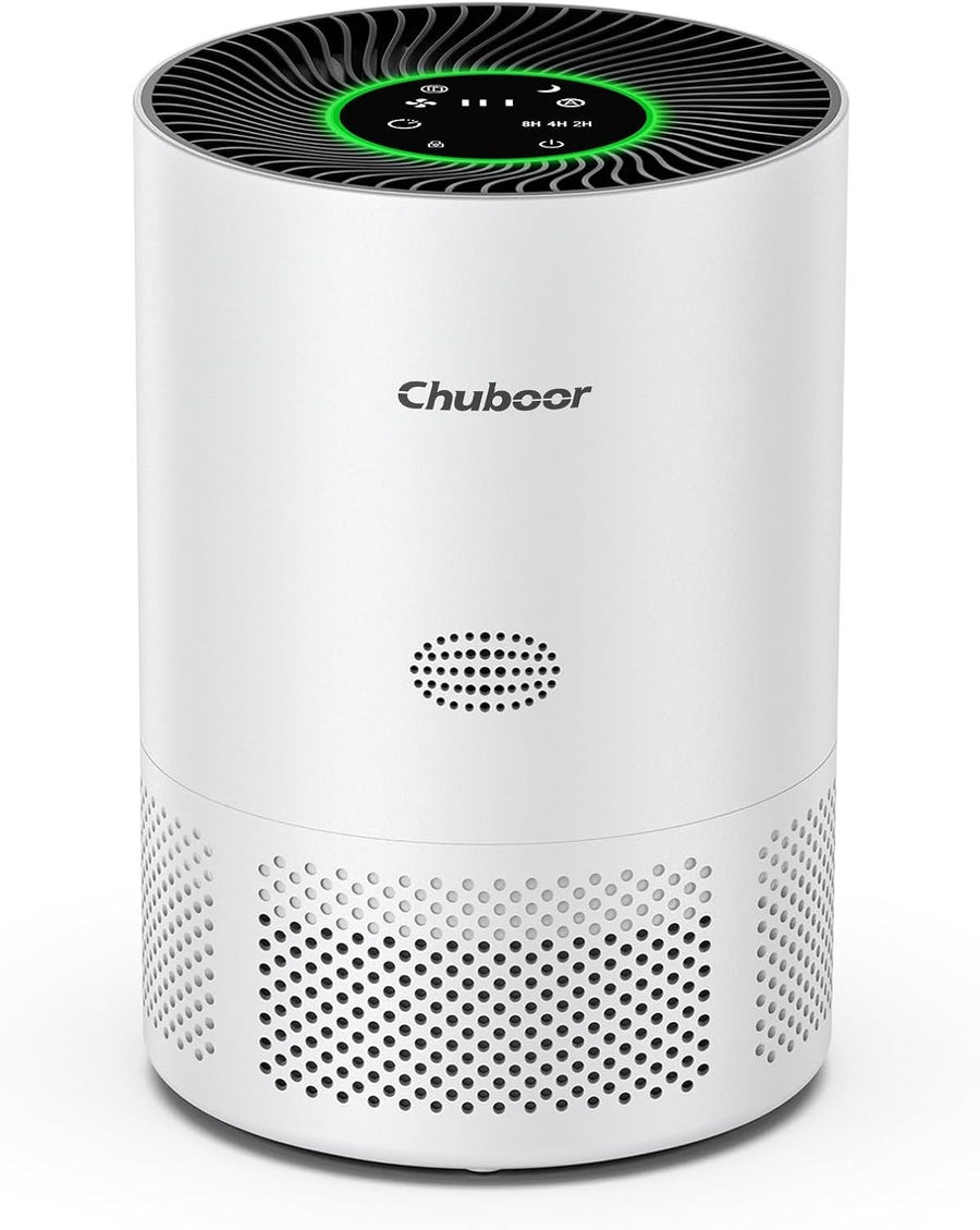 H13 HEPA Air Purifier Large Room 1200ft² Quiet Sleep Pets Allergy