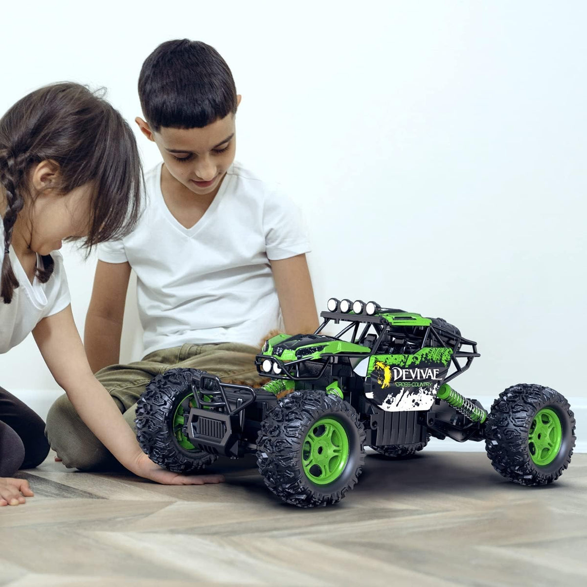1:12 4WD RC Car for Kids with Lifting Function, 20km/h All-Terrain Truck