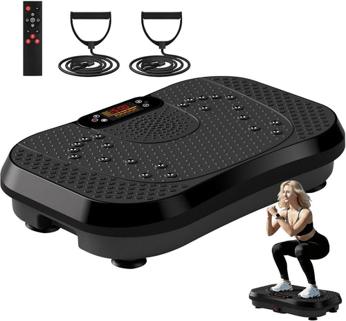 Power Vibration Plate Lymphatic Drainage 450lb Whole Body Workout