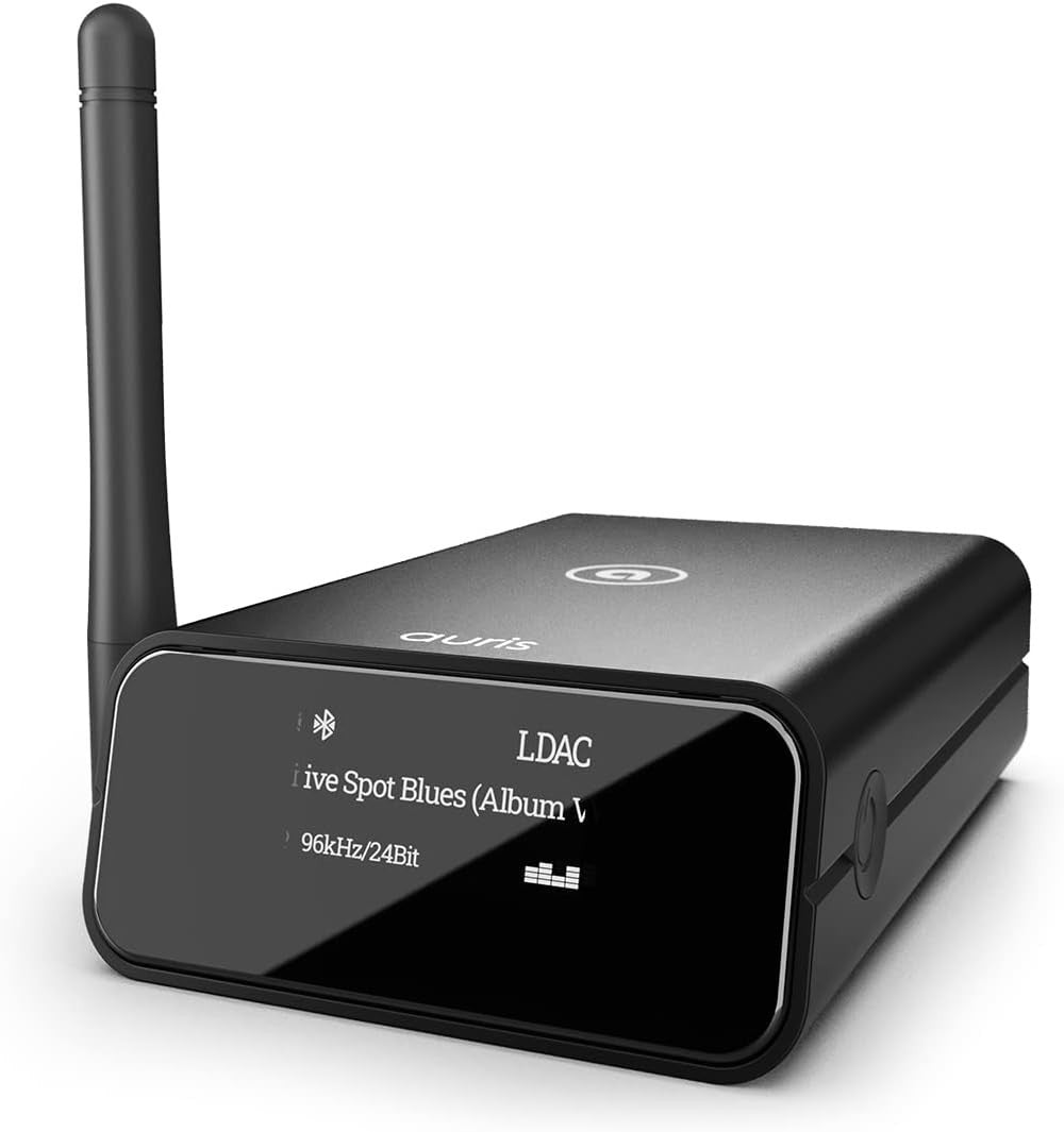 HiFi Bluetooth 5.3 Music Receiver | Long Range Audio Adapter | LDAC aptX HD DAC