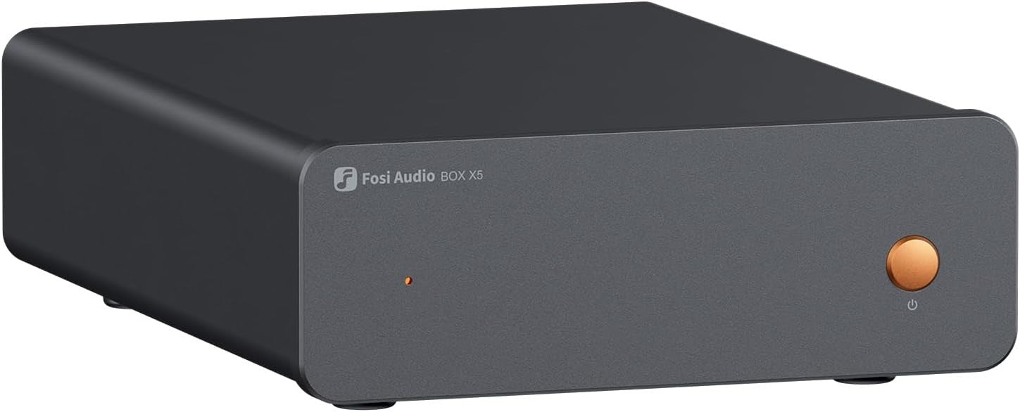 BOX X5 Phono Preamp MM & MC Turntable 4-Level Gain RCA Home Audio