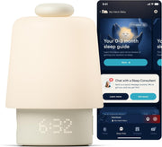 Baby Sound Machine Night Light White Noise WiFi Sleep Trainer Clock