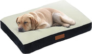 Jumbo Dog Crate Bed 152x100x10cm Faux Suede Washable