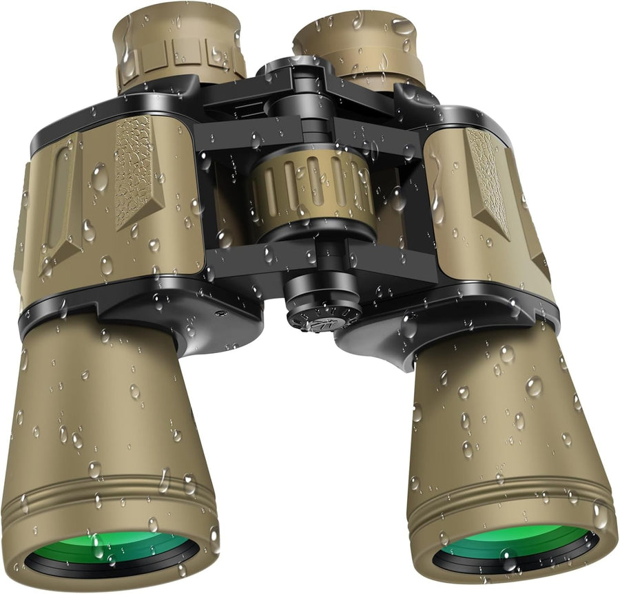 20x50 Waterproof HD Binoculars Long-Range BAK4 Prism Hunting Travel Outdoor